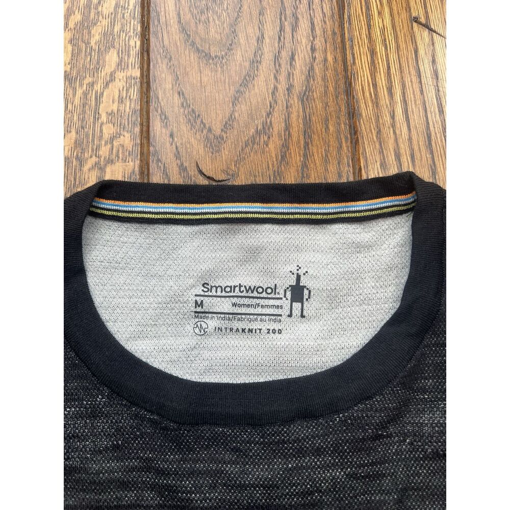 Smartwool Women’s Intraknit Thermal Merino Crew Baselayer Top NWT Size Medium - Picture 6 of 9